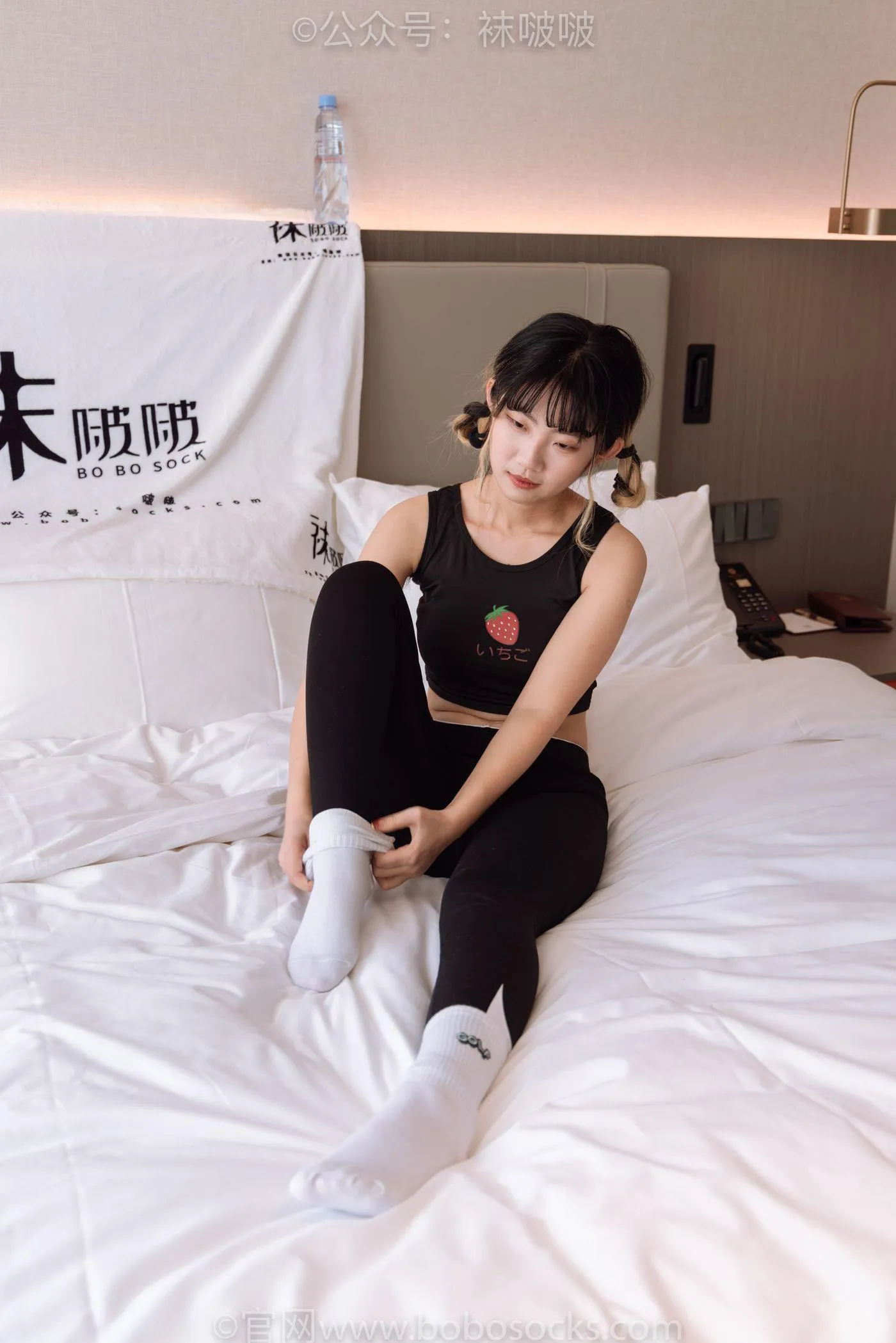 [BoBoSocks袜啵啵]NO.059 砂糖-AJ板鞋、白棉袜、裸足 [142P]插图9
